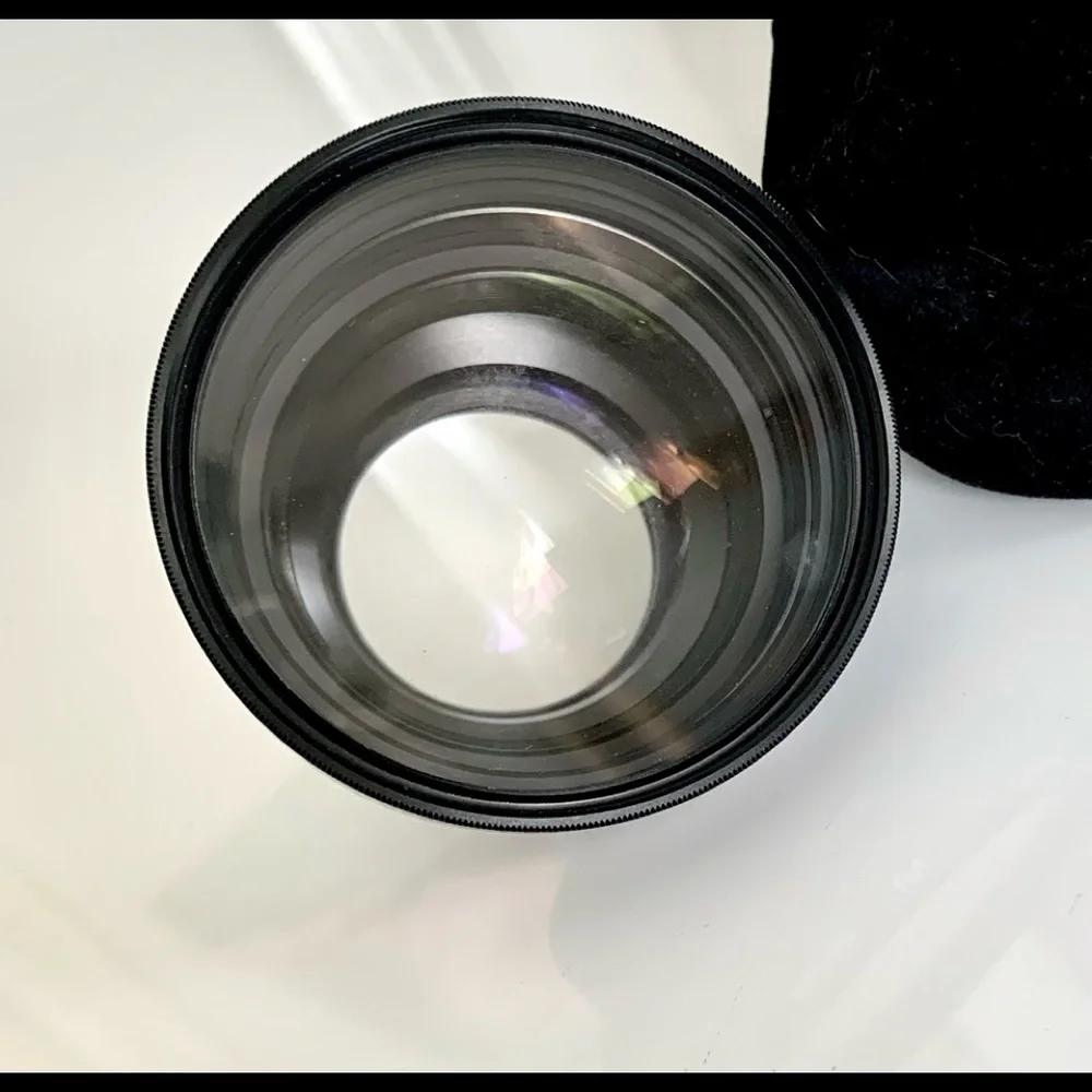 Nikon Teleconverter TC - E2 2x Lens & Quantaray 62mm UV Filter Combo w/ Pouch